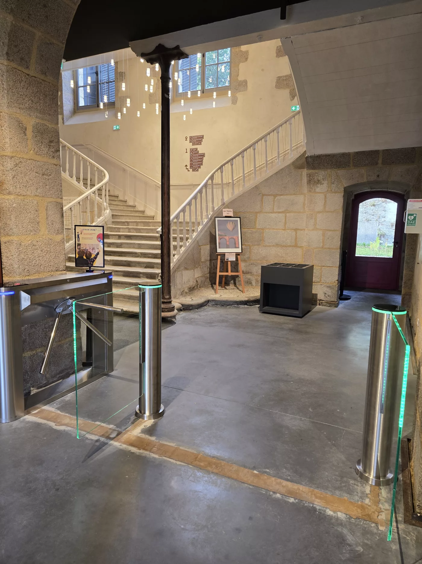 la solution ITcotation : controle d'acces avec les équipements Idtronic a été implémentée pour le Musée Espace de sciens à Morlaix