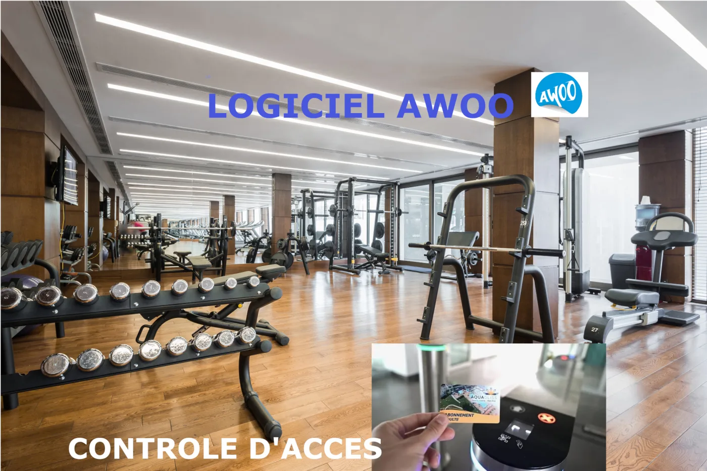 Solution de contrôle d'accès pour club de fitness