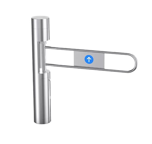 ID Swing Gate 2600 — étrier inox 600 mm