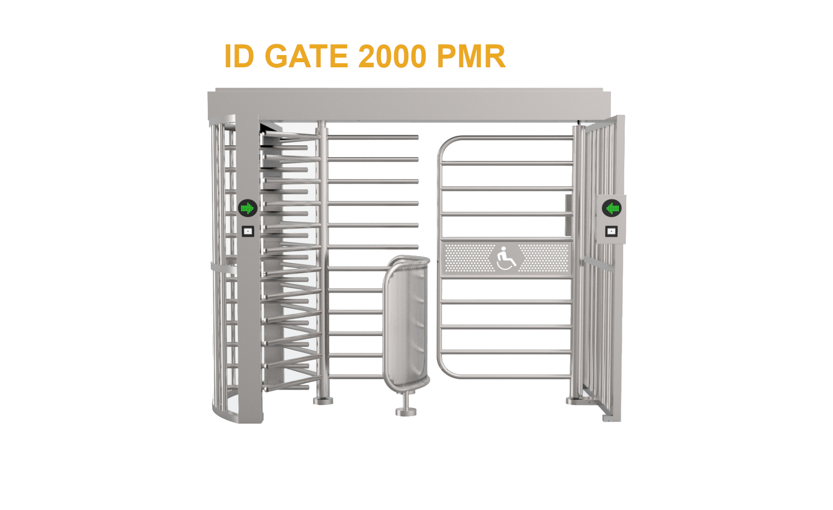 Un nouveau produit proposé : Tourniquet pleine hauteur intégrant le passage PMR