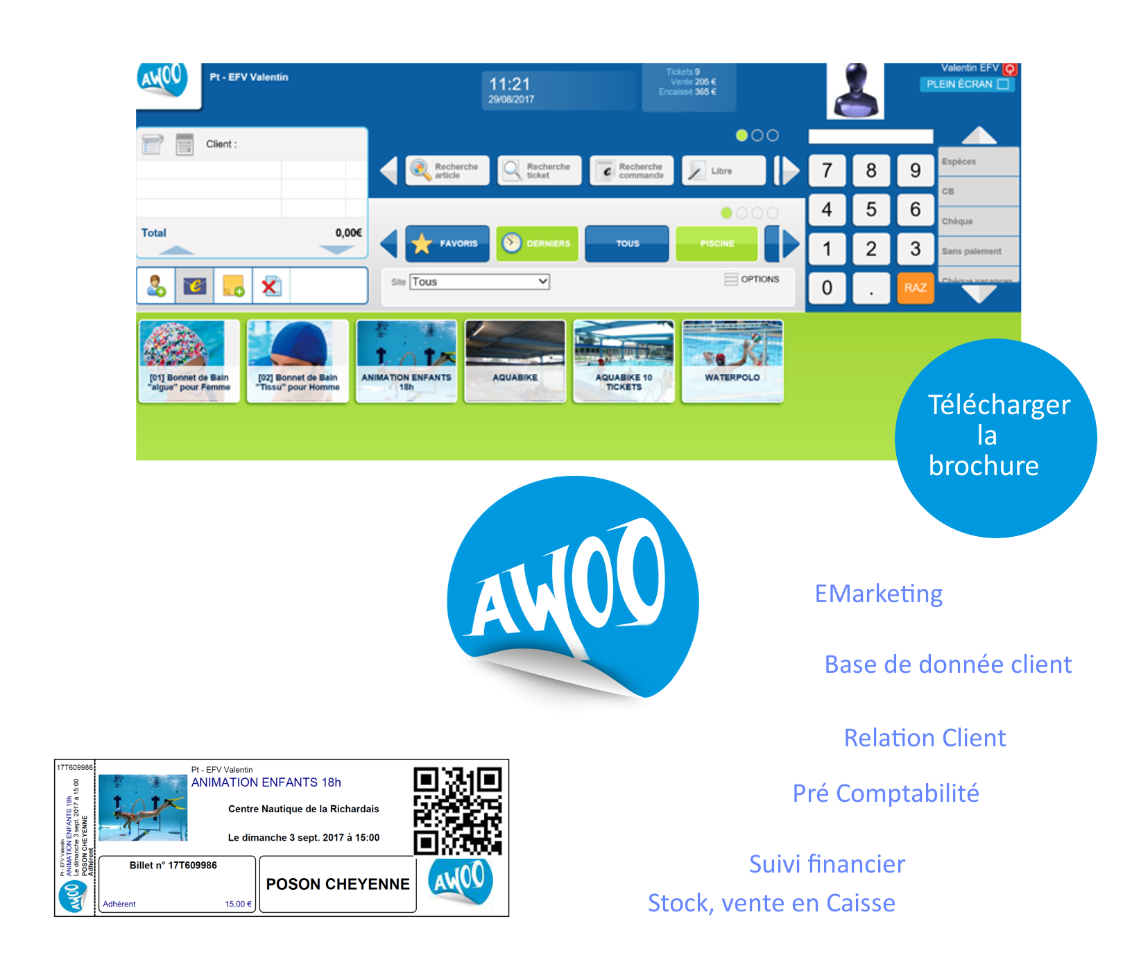 Solution Awoo mixte Cloud et réseau local